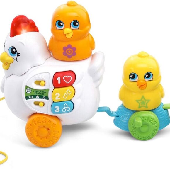 Leapfrog Learn and Roll Chickens (French Version) For Age 12 Months New in Box - Picture 5 of 16